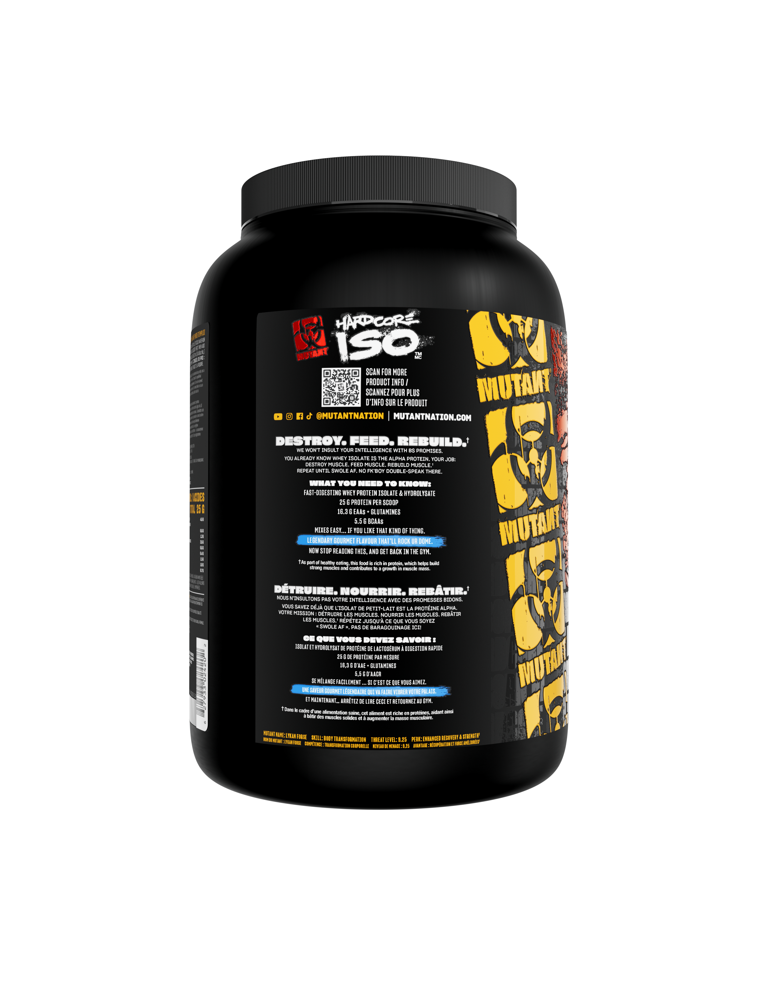 MUTANT® HARDCORE ISO 1.6lbs