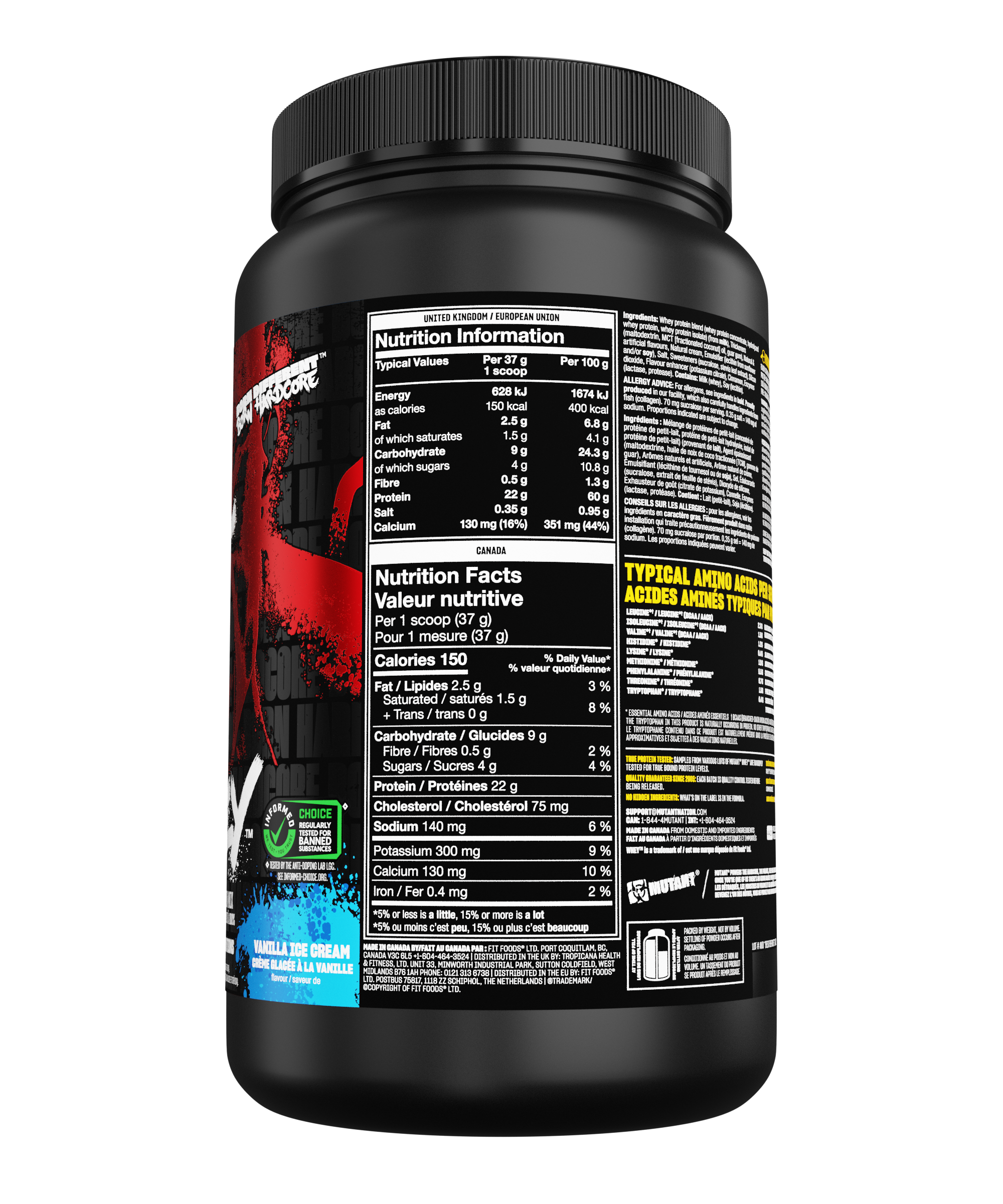MUTANT® WHEY™ Protein 2lbs