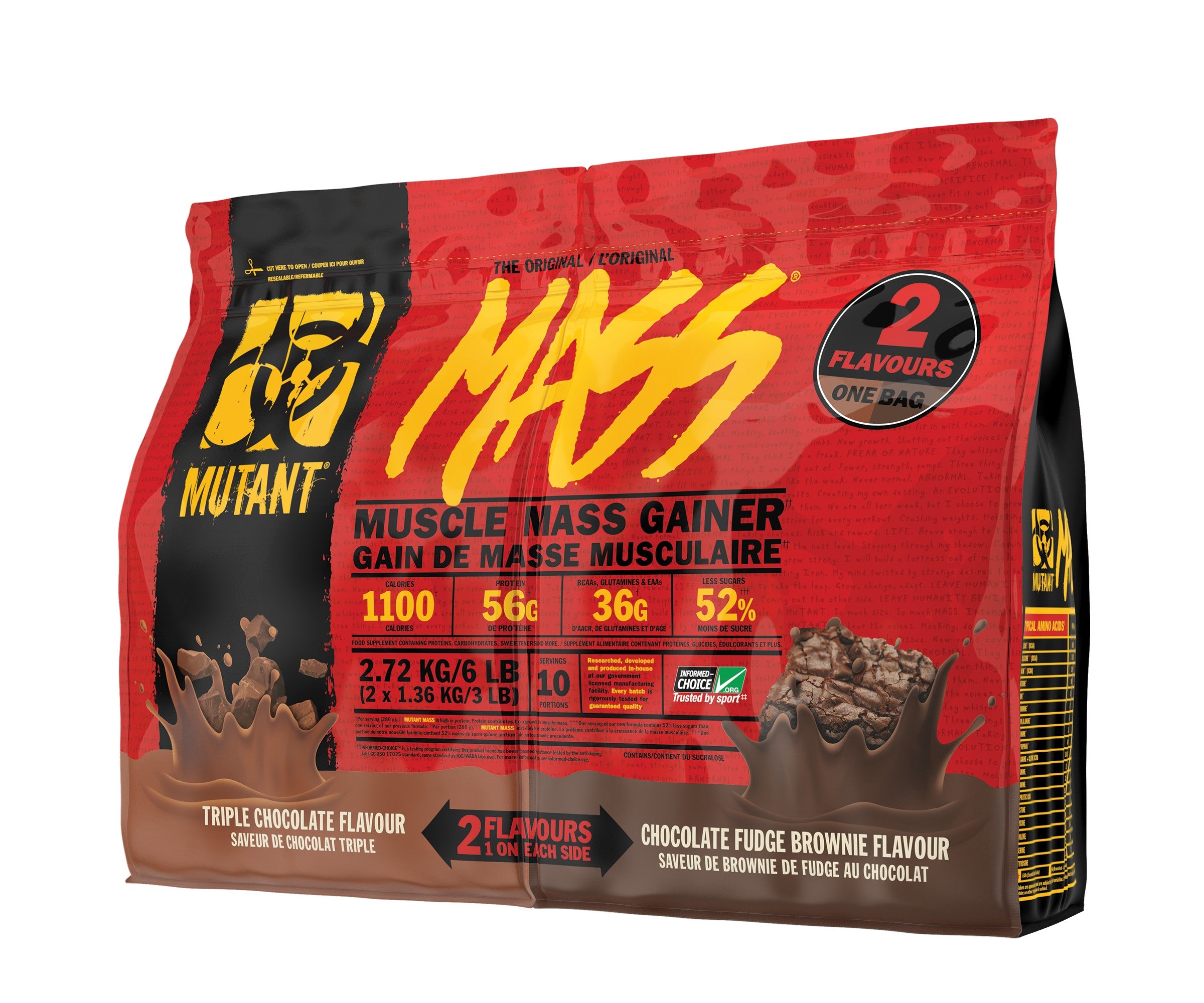 MUTANT® MASS™ Gainer Mix 6lbs