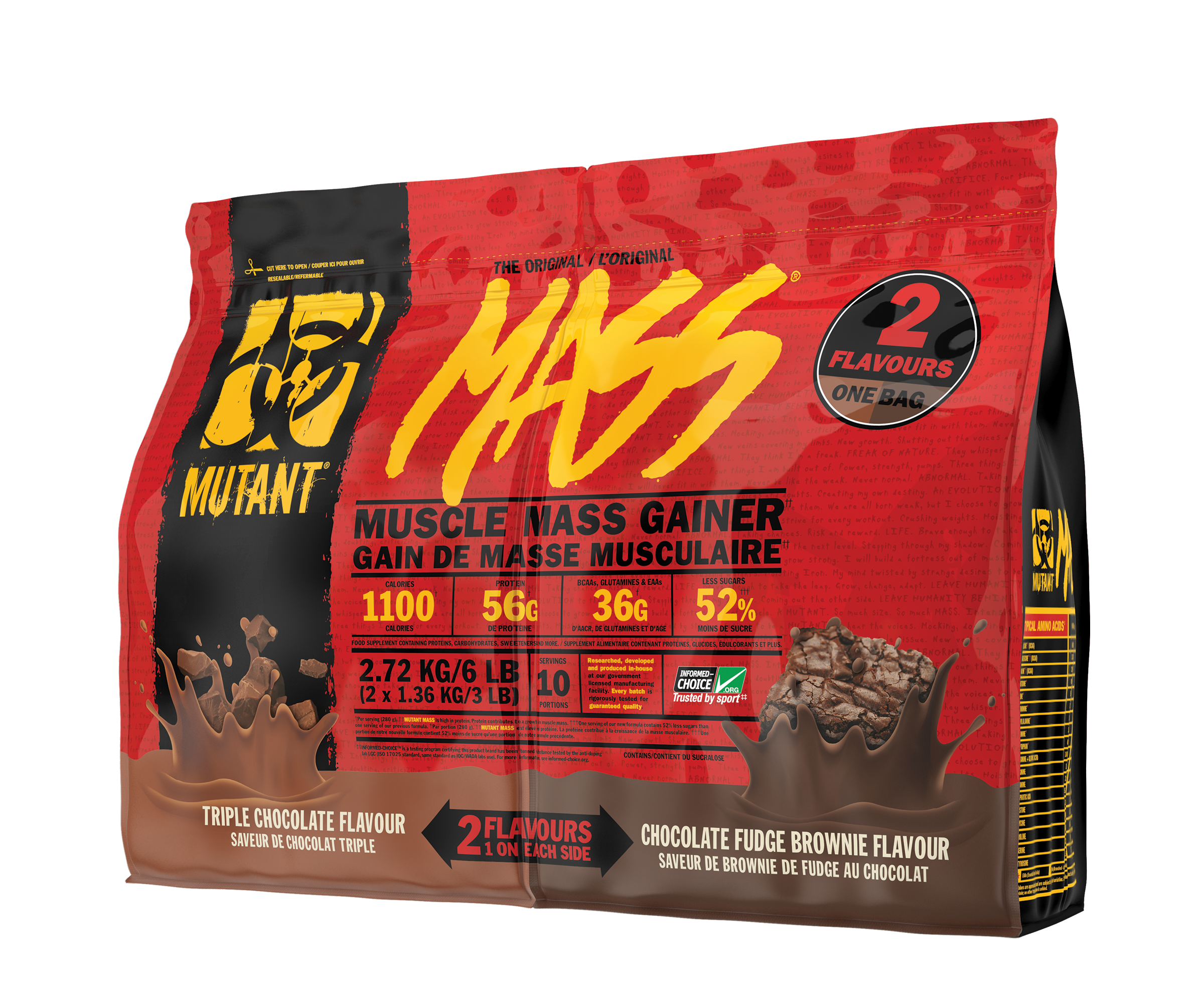 MUTANT® MASS™ | Gainer Mix 6lbs