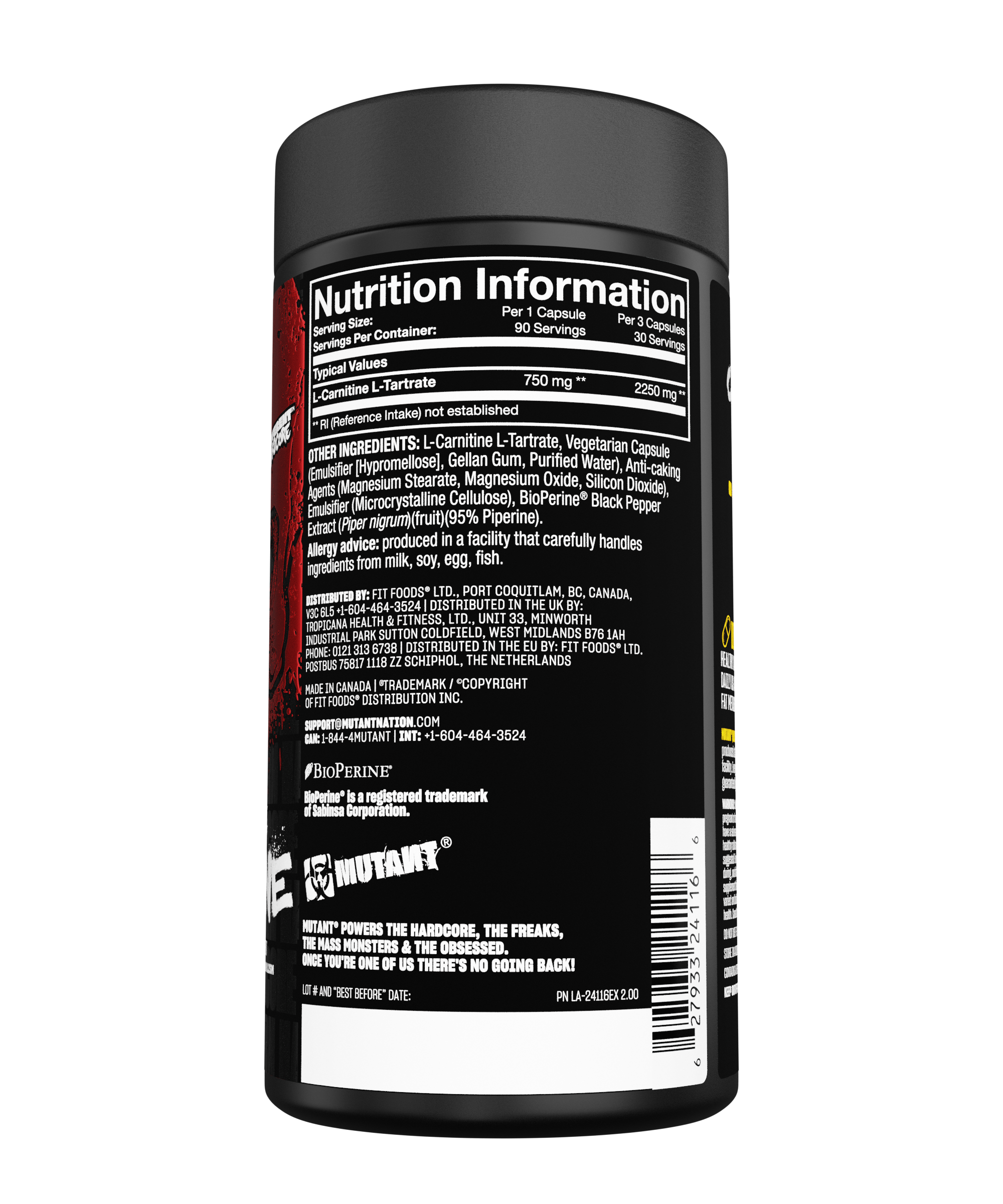 MUTANT® CARNITINE