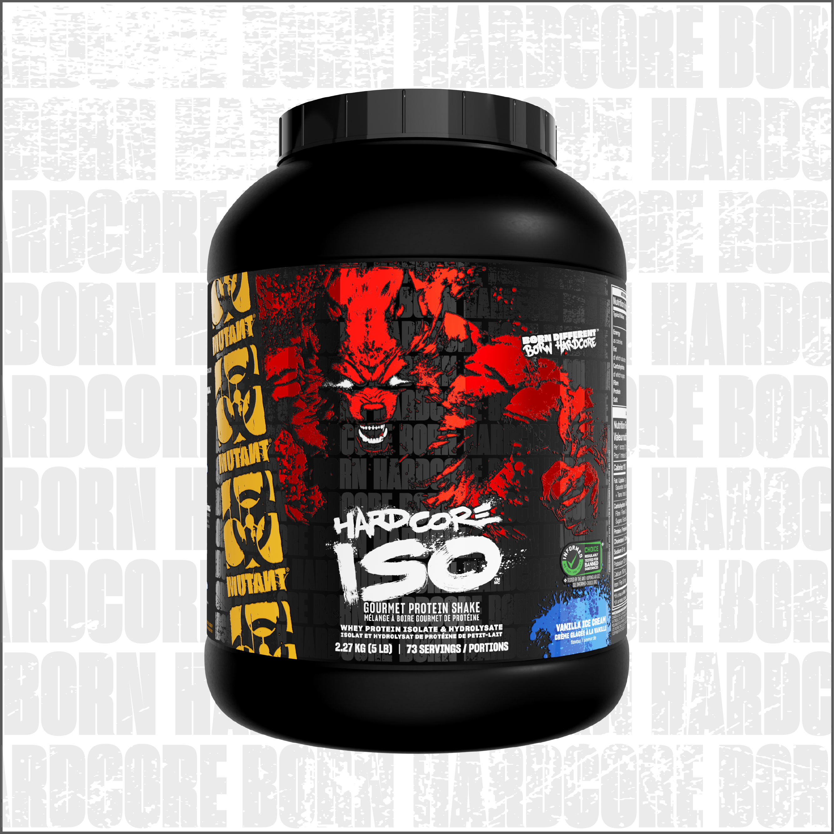 MUTANT® HARDCORE ISO 5lbs