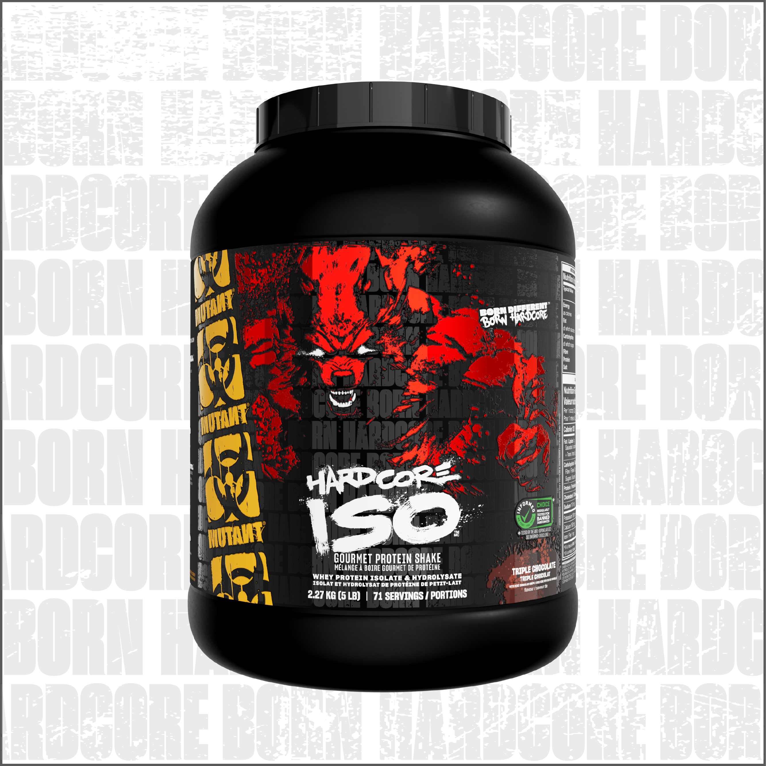 MUTANT® HARDCORE ISO | 5lbs