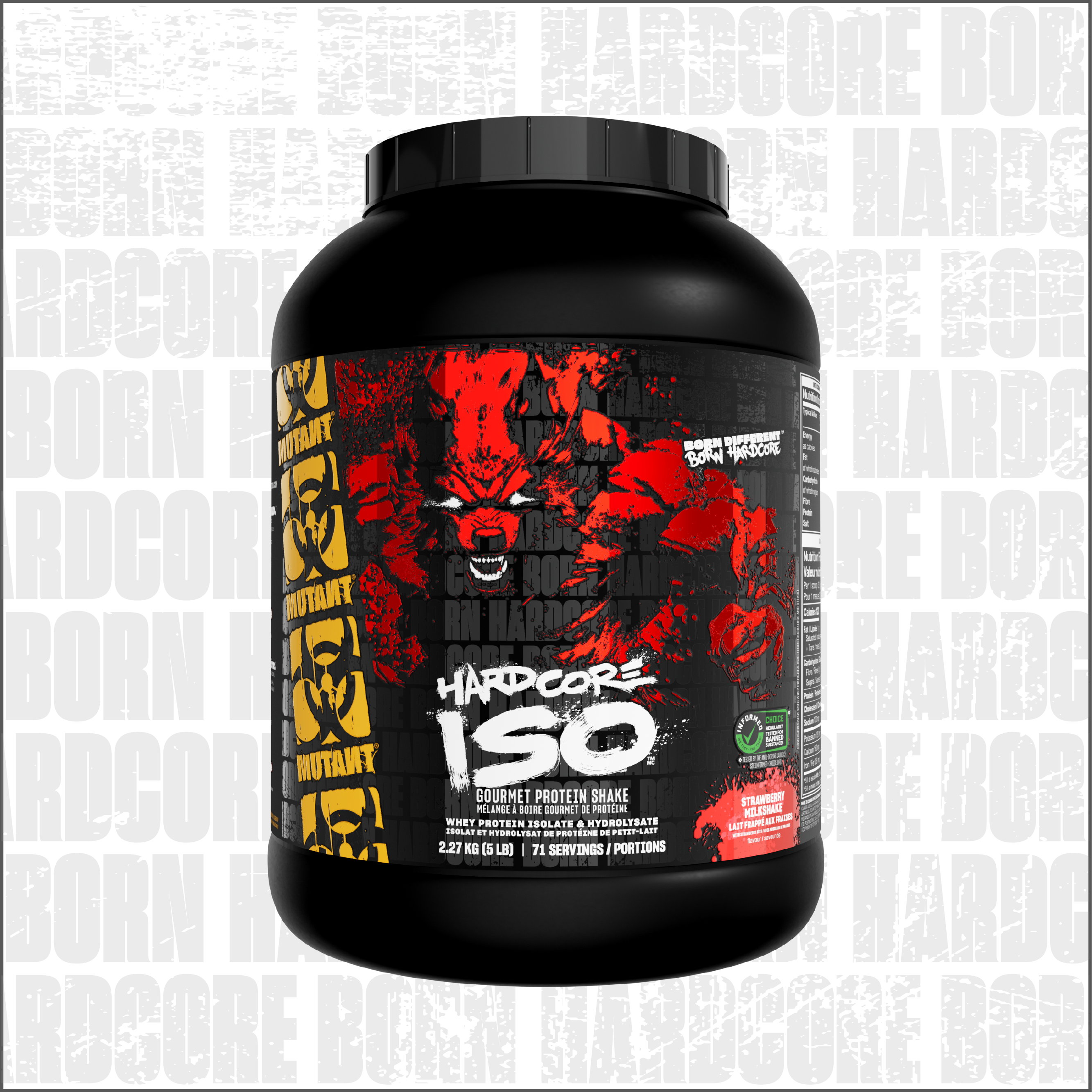 MUTANT® HARDCORE ISO | 5lbs