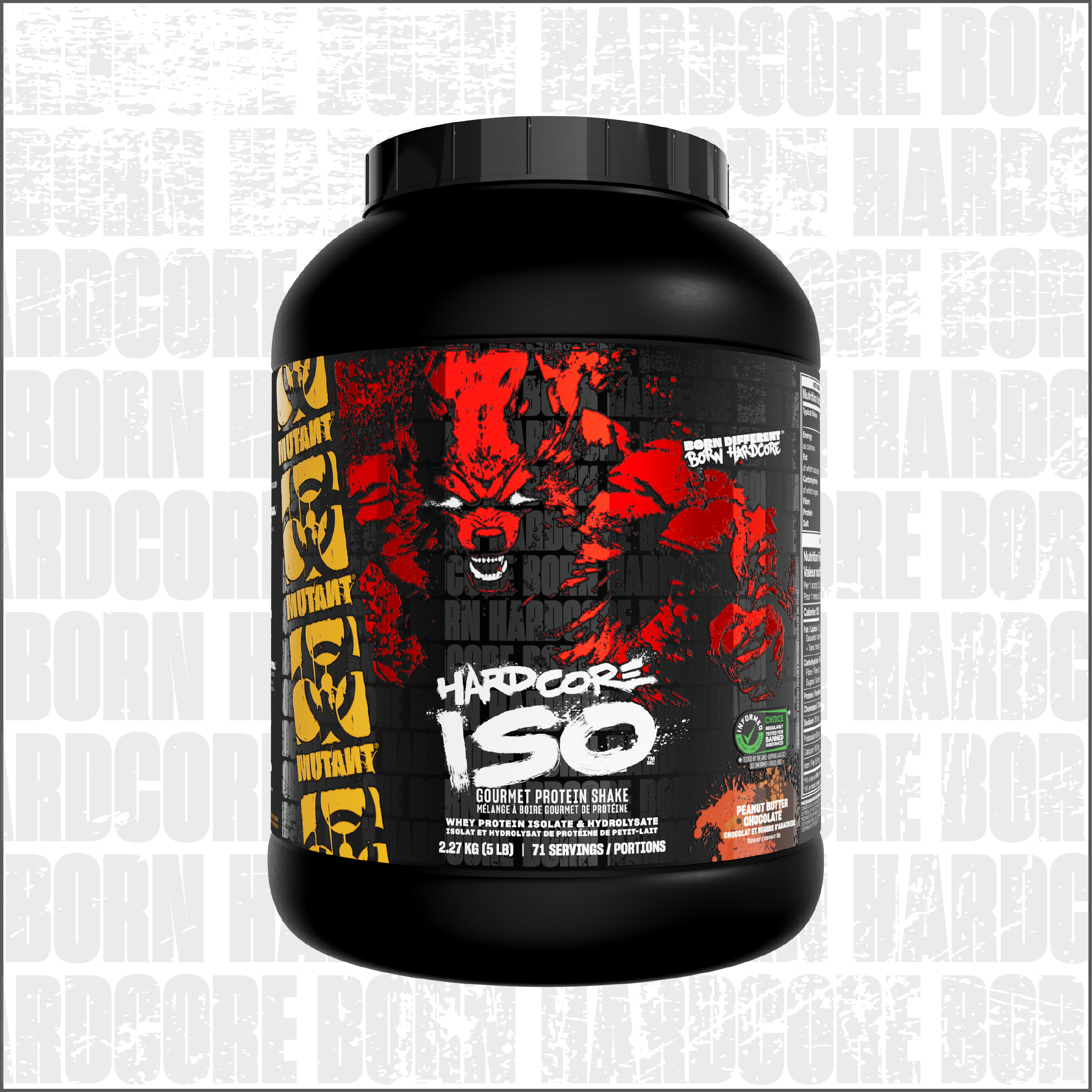 MUTANT® HARDCORE ISO | 5lbs