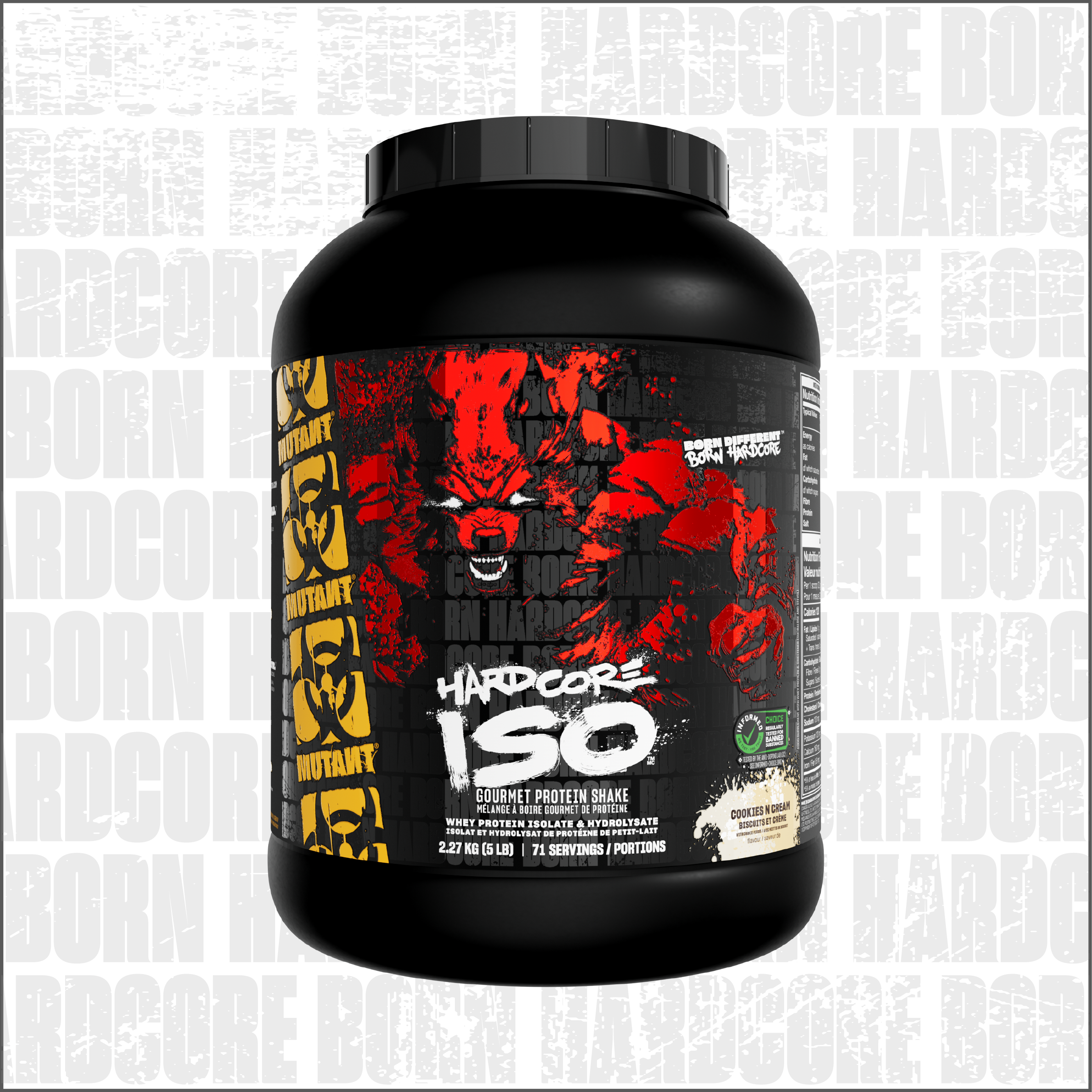 MUTANT® HARDCORE ISO | 5lbs