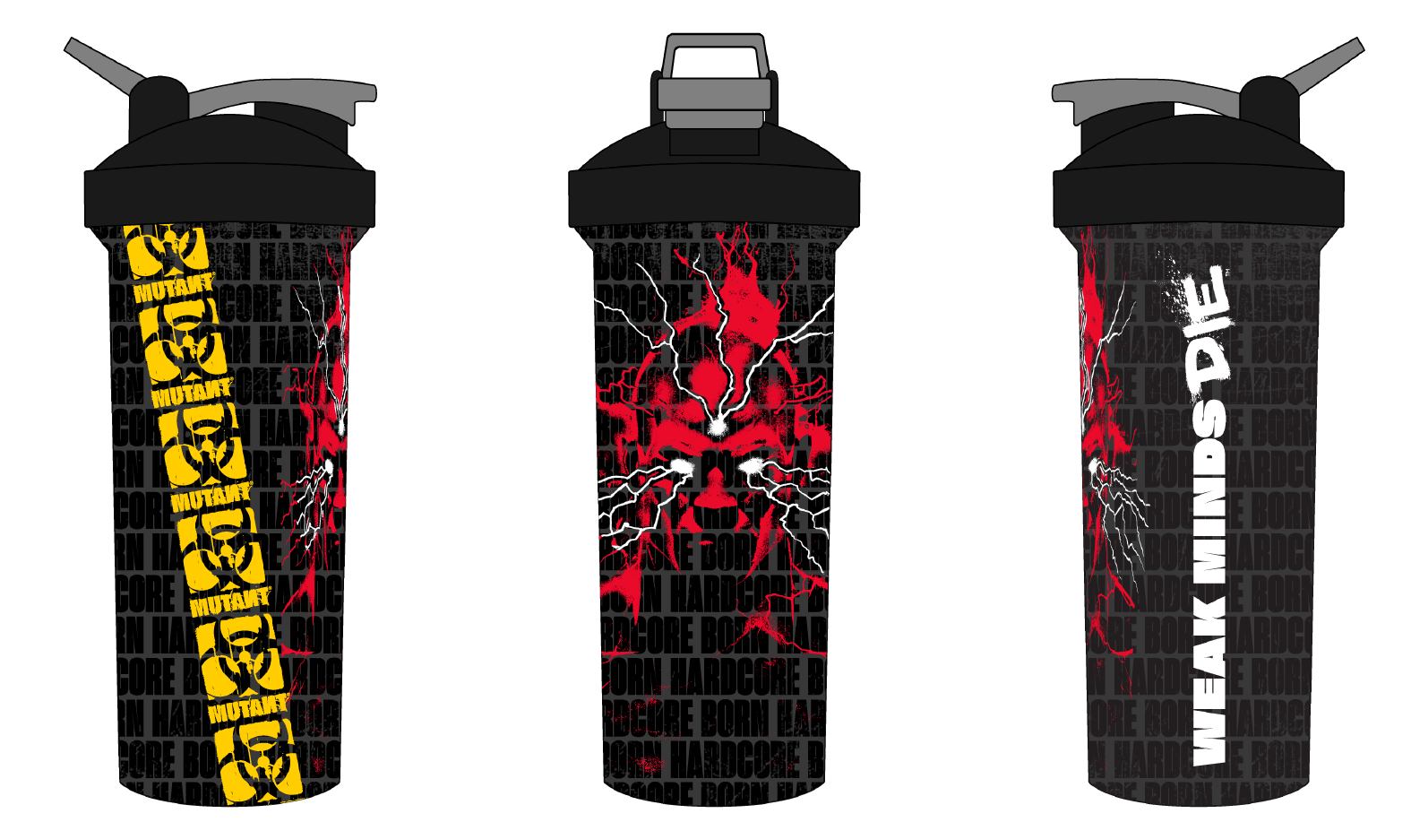 MUTANT® MIND FK Weak Minds Die Shaker Cup 828ML